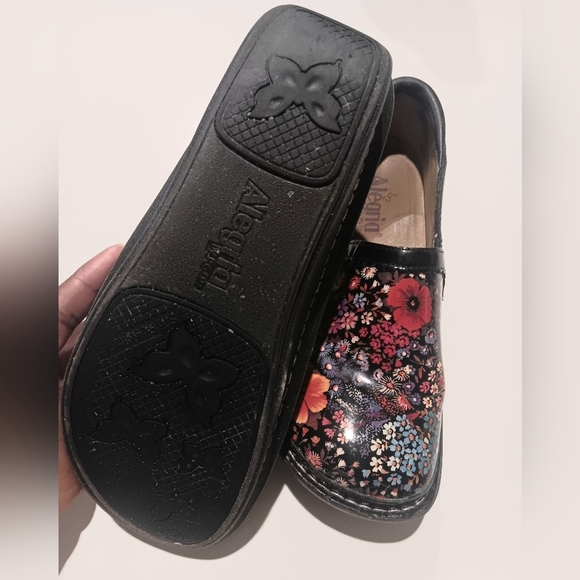Alegria Floral Women’s Slip On Clogs Size 37 - Picture 5 of 8
